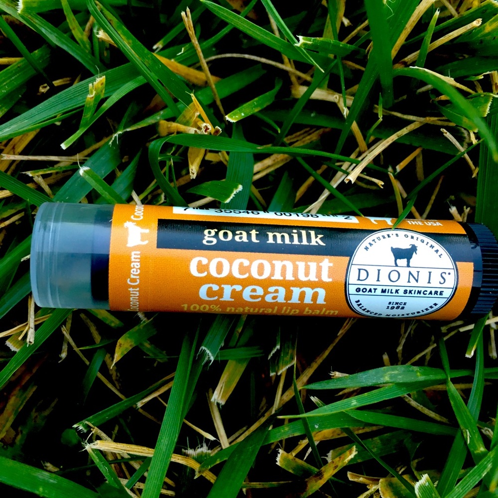 NWT goat milk coconut cream lip balm